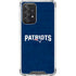 NFL New England Patriots Distressed Galaxy A52 5G Clear Case